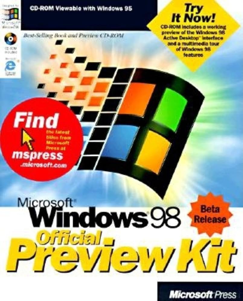 Amazon | Microsoft Windows 98 Official Preview Kit | Borland